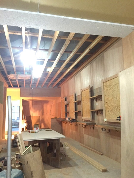 amo hair店舗改修工事施工前画像