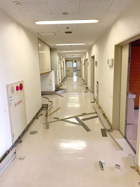 山口大学解体工事施工前画像