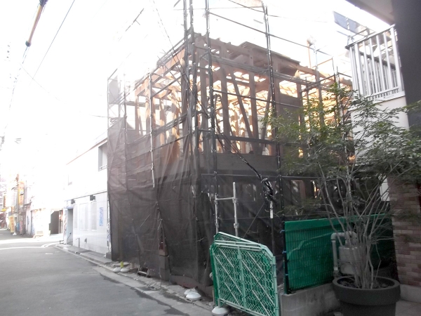 中洲案内所新築工事施工前画像