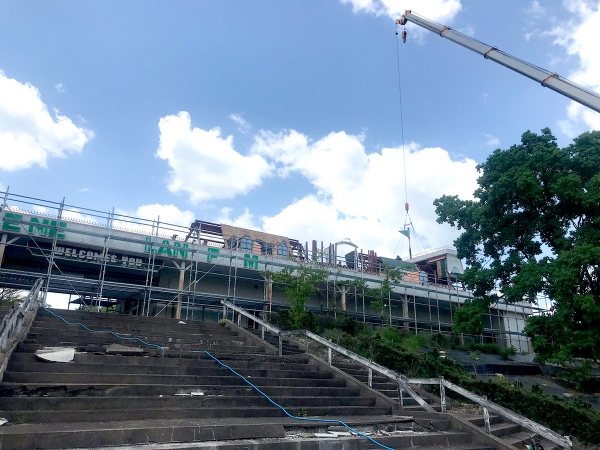 ニュージーランド村外部改修工事施工前画像