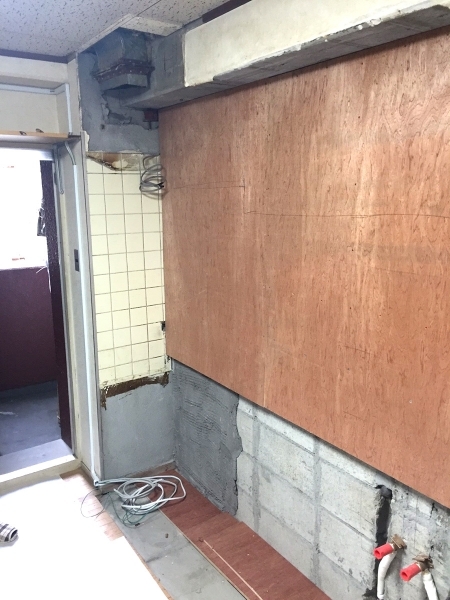 I様邸キッチン工事施工前画像