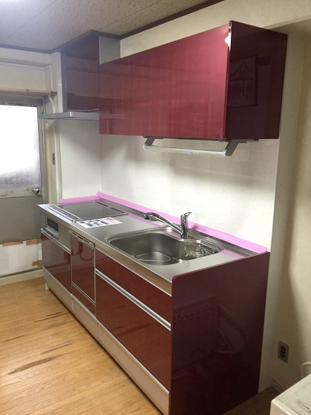 I様邸キッチン工事施工後画像