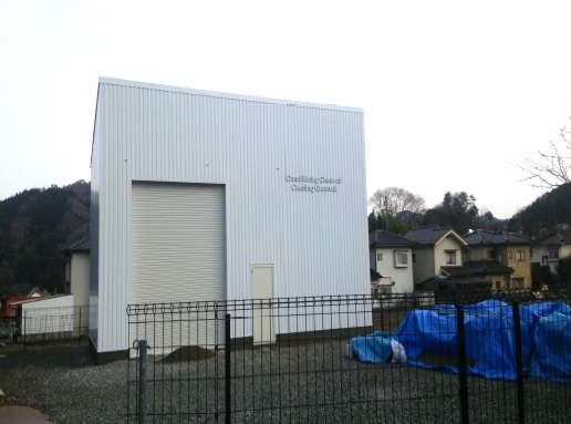 新築2階建て倉庫工事施工後画像