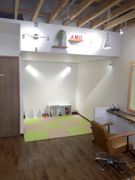amo hair店舗改修工事施工後画像