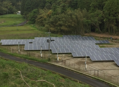 鹿児島県肝属発電所4区画施工後画像