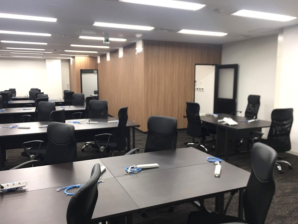 駅前3丁目オフィス内装工事施工後画像