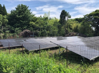 鹿児島県湧水町発電所施工後画像