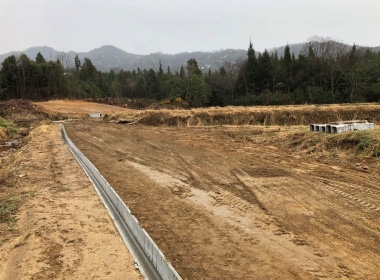 檜山発電所土木・造成工事施工後画像