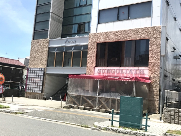 周南市フォーラムビル外壁工事施工後画像